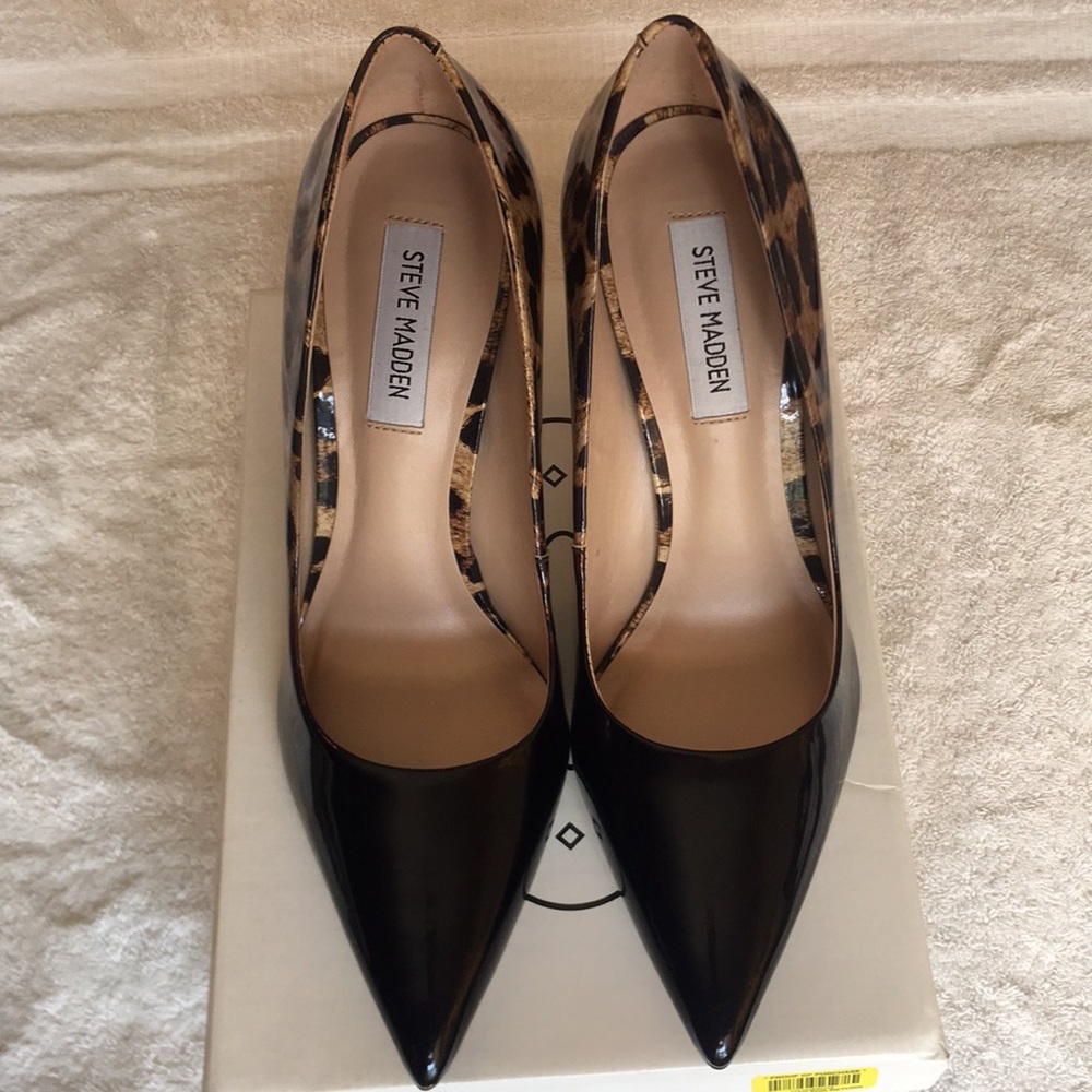 Great price for Steve Madden pumps. Cheetah print brand new size 10 M
